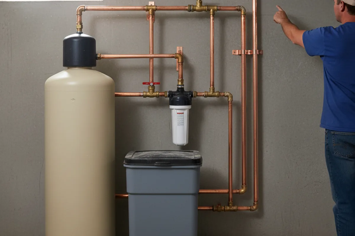 Whole-house water treatment system installed in West Leisenring